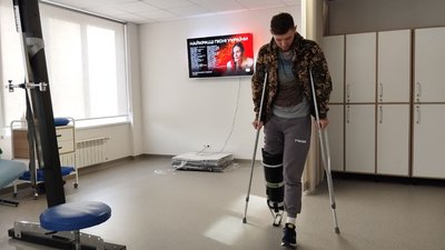 У Львові почали використовувати пневматичний протез для реабілітації