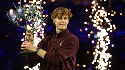 Яннік Сіннер у фіналі на турнірі ATP у Парижі