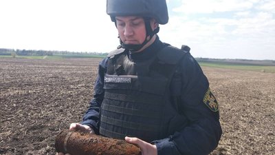 На Вінниччині знайшли снаряди часів Другої Світової На Вінниччині знайшли снаряди часів Другої Світової