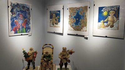 Виставку до Дня захисту дітей відкрили в Сумській художній школі