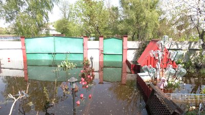 Повінь у селищі Макошине Повінь у селищі Макошине