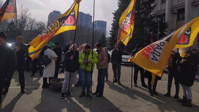 Одеські підприємці вийшли на мітинг проти фіскалізації Одеські підприємці вийшли на мітинг проти фіскалізації