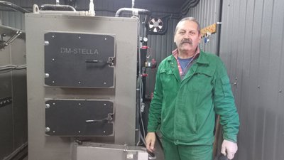 У селі Терешки запустили твердопаливну котельню У селі Терешки запустили твердопаливну котельню