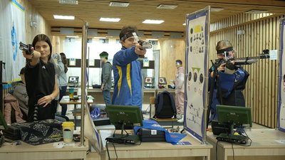Вихованці вінницької школи з кульової стрільби готуються до Чемпіонату України