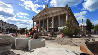 Перекриття вулиці В’ячеслава Чорновола