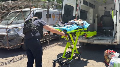 Евакуація з міста Дружківка на Донеччині