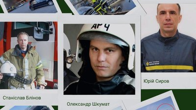 Двоє рятувальників після травмування у кременчуцькому ТЦ лишаються у лікарні