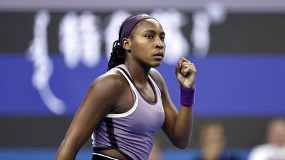 Коко Гофф, шоста ракетка світового рейтингу з тенісу на турнірі WTA 1000 в Пекіні.
