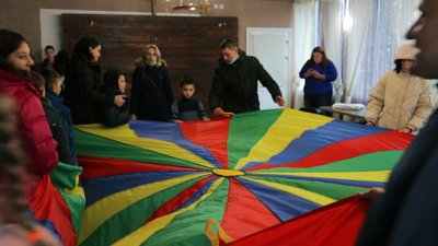 На Вінниччині організували зимовий інклюзивний табір