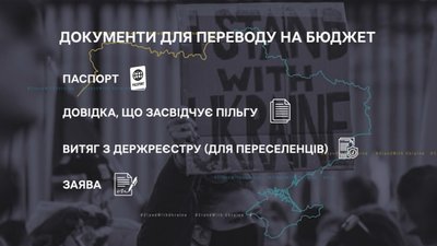 Студентів-переселенців та дітей військових переводять на бюджет: які документи потрібні? Студентів-переселенців та дітей військових переводять на бюджет: які документи потрібні?