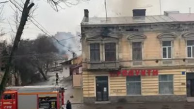 Через пожежу в Івано-Франківську перекрили одну з центральних вулиць