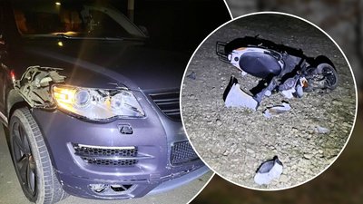 ДТП, село Гута, Volkswagen, скутер, підлітки, Франківщина