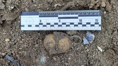 На Херсонщині правоохоронці вилучили схрон боєприпасів На Херсонщині правоохоронці вилучили схрон боєприпасів