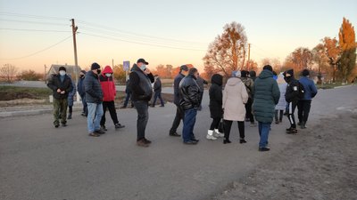 На Полтавщині у Сенчанській громаді влаштували акцію протесту На Полтавщині у Сенчанській громаді влаштували акцію протесту
