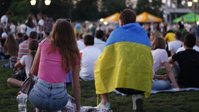 Євро-2020. Як в Одесі вболівають за національну збірну в матчі проти Англії Євро-2020. Як в Одесі вболівають за національну збірну в матчі проти Англії