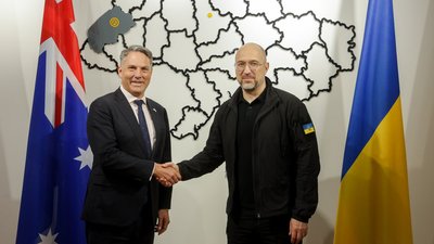 Денис Шмигаль та Річард Марлз