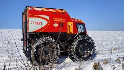 Рятувальники на снігоболотоході “Богун” допомогли вчасно потрапити хворому чоловікові на процедуру гемодіалізу в медзаклад Рятувальники на снігоболотоході “Богун” допомогли вчасно потрапити хворому чоловікові на процедуру гемодіалізу в медзаклад