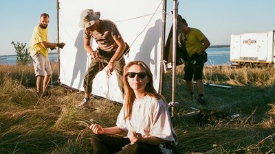 Зйомки фільму "Ротація", Марина Ер Горбач