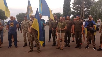 До свята організували автопробіг. Рубіжне відзначає річницю визволення від окупантів