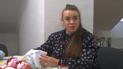 Запорізькі майстрині створюють ялинкові прикраси з українською вишивкою Запорізькі майстрині створюють ялинкові прикраси з українською вишивкою
