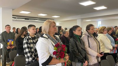 Нагородження посмертно бійців, Тернопіль, 15 квітня, 2024 Нагородження посмертно бійців, Тернопіль, 15 квітня, 2024