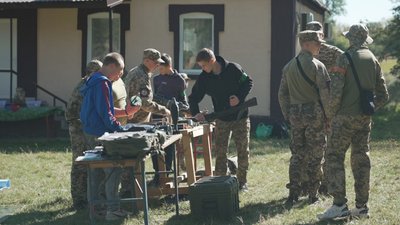 Військово-патріотичний табір у Погребищенській громаді