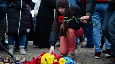 У Харкові вшанували загиблих внаслідок теракту біля Палацу спорту