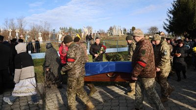 Прощання з Георгієм Гайдаєм у селі Городок, 15 грудня 2025 року