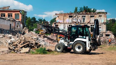 Розбір завалів на Чернігівщині, допомога від ПРООН