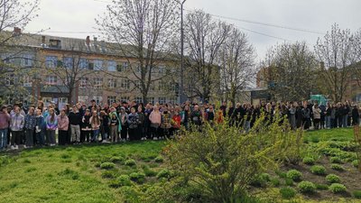 У Полтаві відкрили меморіальну дошку на честь Віталія Грицаєнка