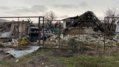 "Жодного вцілілого будинку". Богородичне на Донеччині знищено вщент "Жодного вцілілого будинку". Богородичне на Донеччині знищено вщент