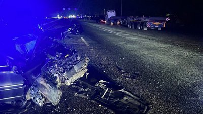На Полтавщині в аварії загинув водій легковика
