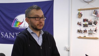 Учасник організації "Спільнота святого Егідія" Євген Савватєєв Учасник організації "Спільнота святого Егідія" Євген Савватєєв