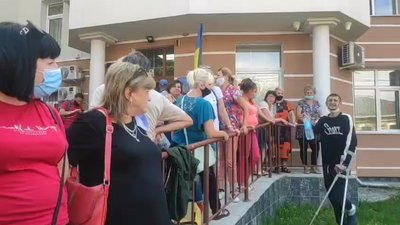 "Акція безстрокова". У Луцьку другий день протестують ветерани АТО та підприємці "Акція безстрокова". У Луцьку другий день протестують ветерани АТО та підприємці