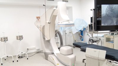 У міській лікарні Житомира встановили новий ангіограф У міській лікарні Житомира встановили новий ангіограф