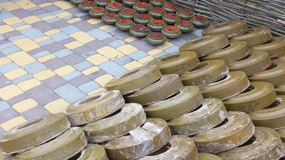 Знайдені піротехніками боєприпаси Знайдені піротехніками боєприпаси