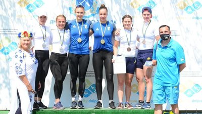 Веслувальники Житомирщини завоювали 7 медалей на чемпіонаті України