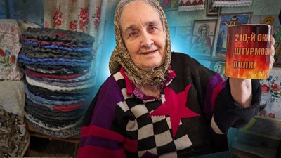 "Буває й цілу ніч в’яжу": понад 10 років родина із Полтавщини допомагає військовим