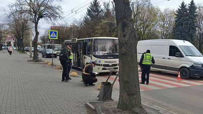 ДТП Луцьк, водій маршрутки зби людину Луцьк