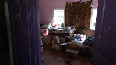 Кімната в будинку, де катували дітей