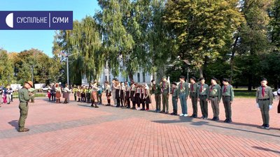 П'ятиріччя "Пласту" в Сумах відзначили святом на Театральній площі