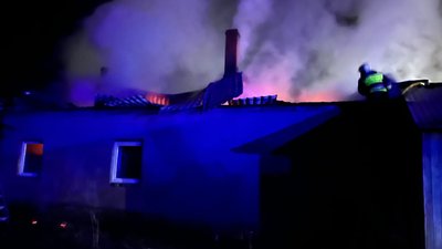У селі Свалявка на Закарпатті горів житловий будинок У селі Свалявка на Закарпатті горів житловий будинок