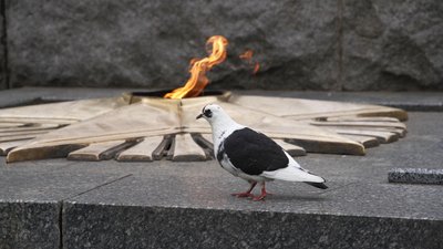 У Полтаві вшанували загиблих у Другій світовій війні У Полтаві вшанували загиблих у Другій світовій війні