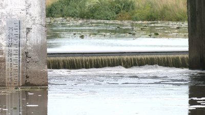 Рівень води в річці Убідь Рівень води в річці Убідь