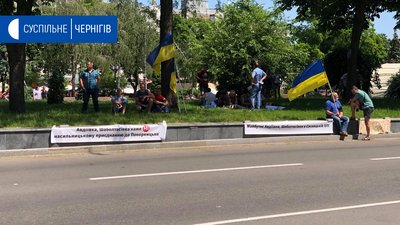 Голодний протест і штурм ОДА – громади незадоволені перспективним планом розвитку. РЕПОРТАЖ