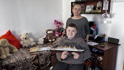 Як на Закарпатті живе хлопчик з міодистрофією Дюшена Денис Халус