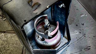 На Львівщині у квартирі загорівся газовий обігрівач