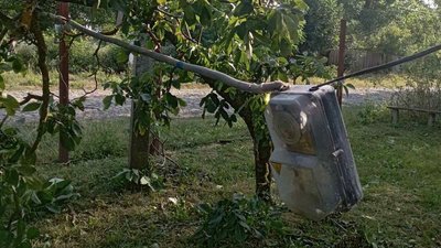 Наслідки негоди у селі Очитків