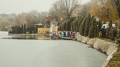 У Кропивницькому на Водохреще купалися дві з половиною тисячі людей