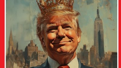 Малюнок президента США Дональда Трампа